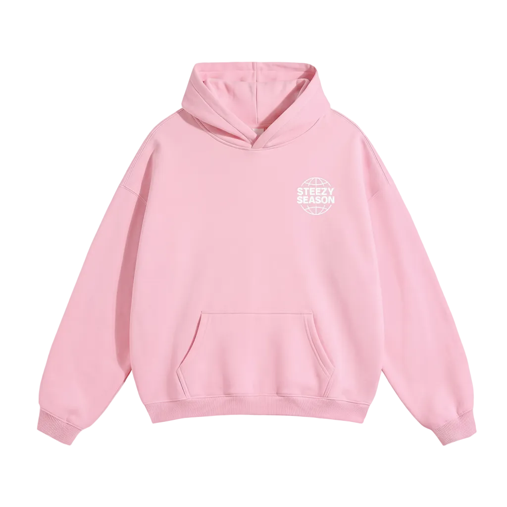STEEZY SEASON Season One Hoodie - Pink front