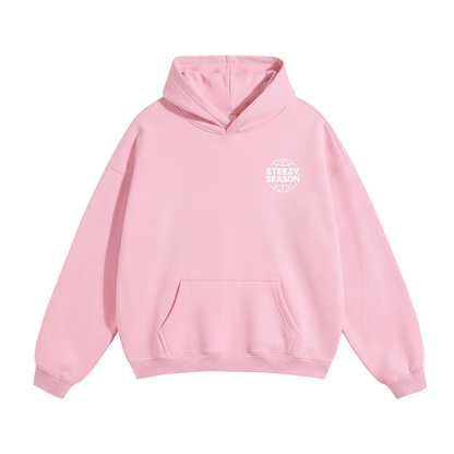 STEEZY SEASON Season One Hoodie - Pink front