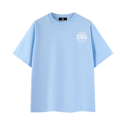 STEEZY SEASON Season One Tee - Light Blue front
