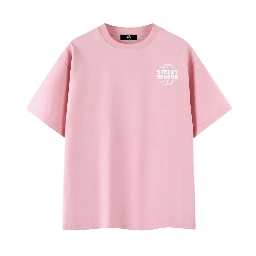 STEEZY SEASON Season One Tee - Pink front