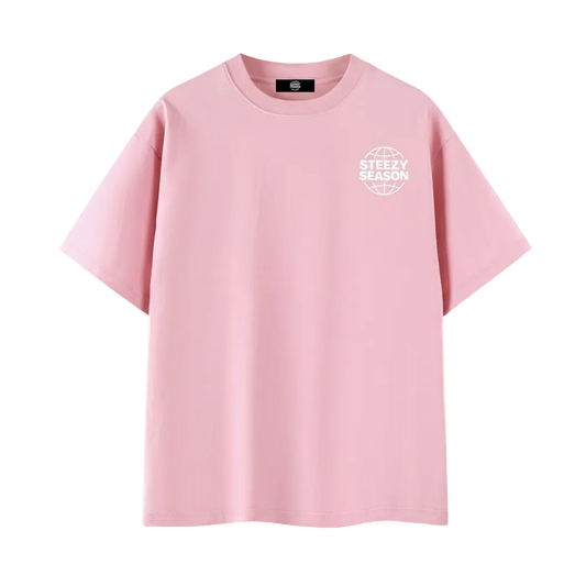 STEEZY SEASON Season One Tee - Pink front