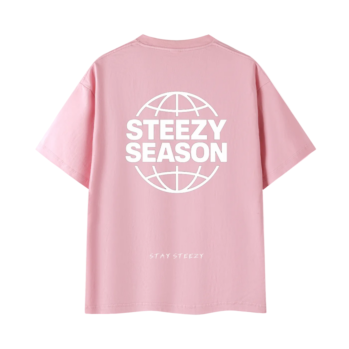 STEEZY SEASON Season One Tee - Pink back