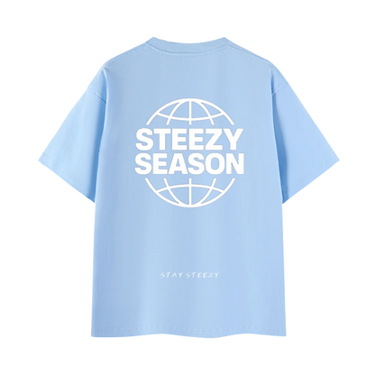 STEEZY SEASON Season One Tee - Light Blue back