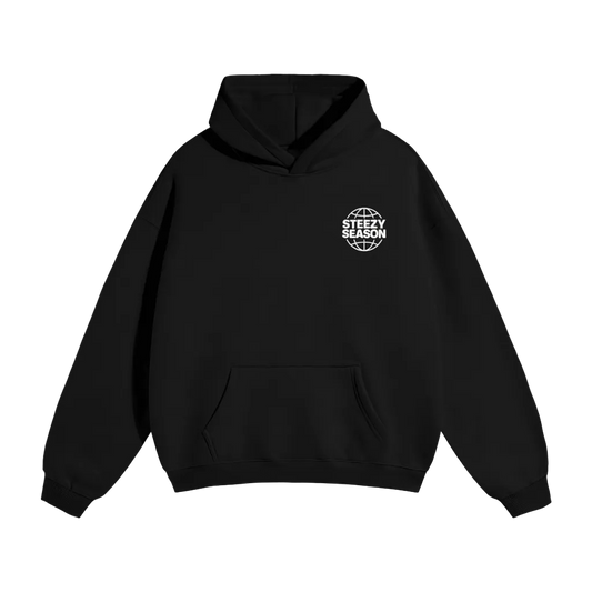 STEEZY SEASON Season One Hoodie - Black front